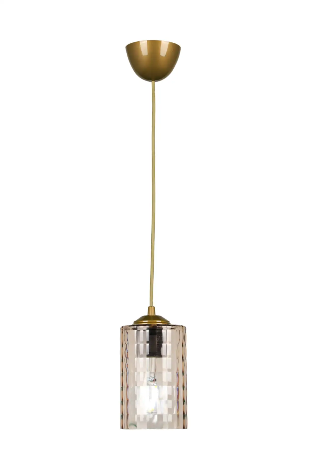 

Single Chandelier Tumbled Honey Acrylic