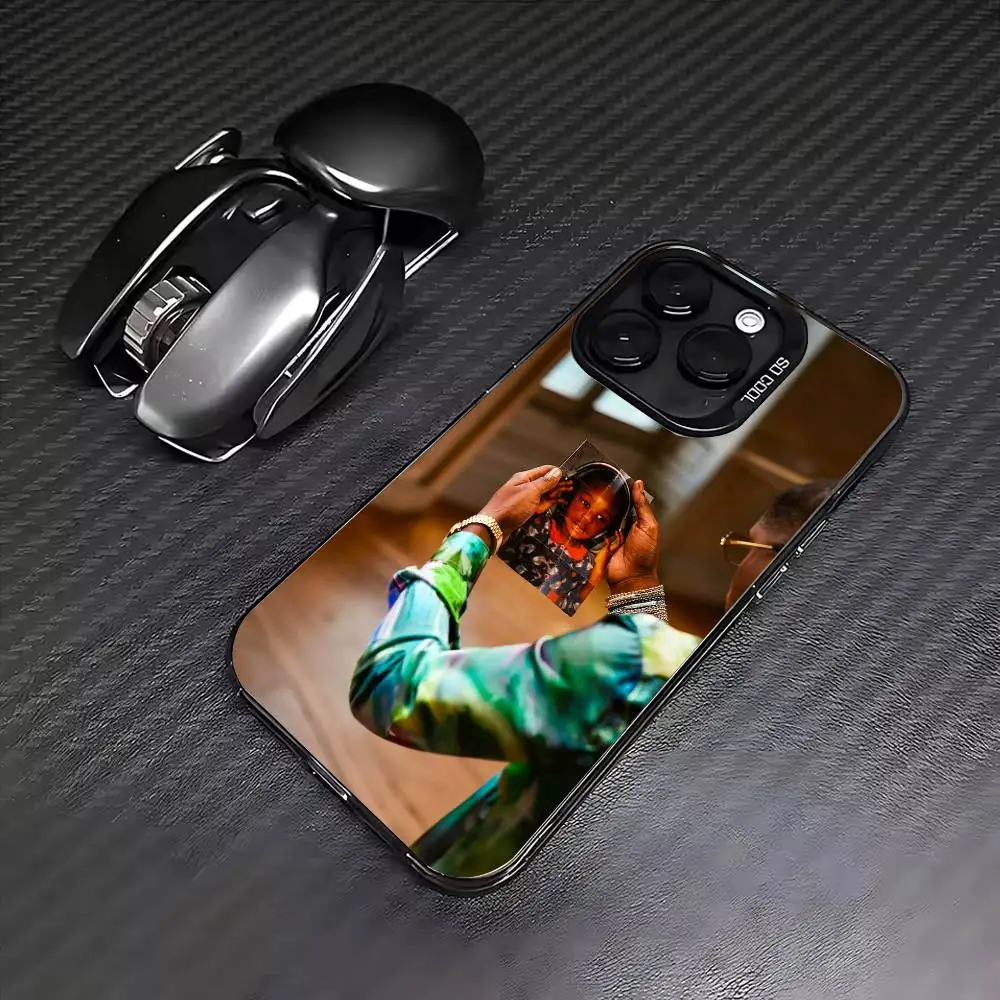 Чехол для телефона Rapper N-Ninho N-NI для iPhone 17,16,15,14,13,12,11 Plus, Pro Max, цветной серебристый чехол для телефона (art.: 3920d475eb0e2) - 3920d475eb0e2
