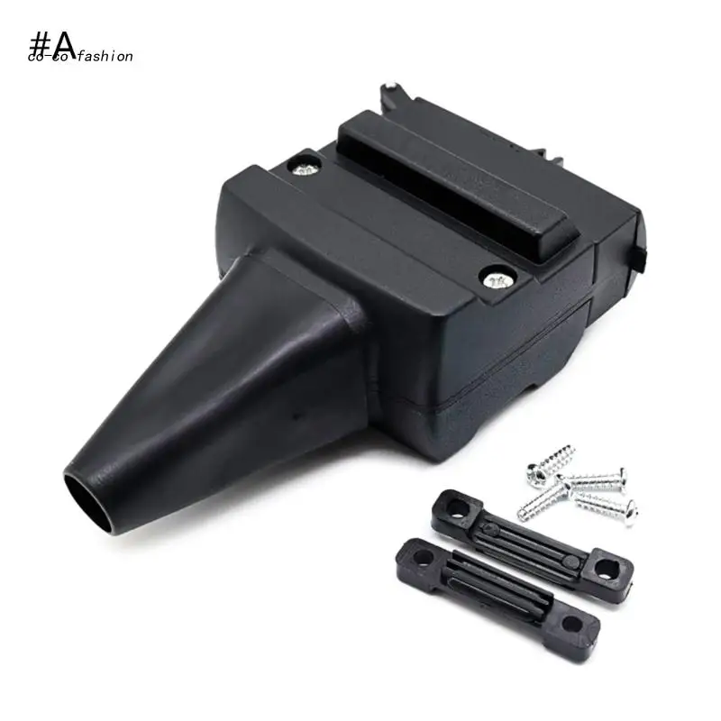 

517B 12-контактный разъем прицепа, плоская вилка прицепа, боковой адаптер прицепа, прочный-