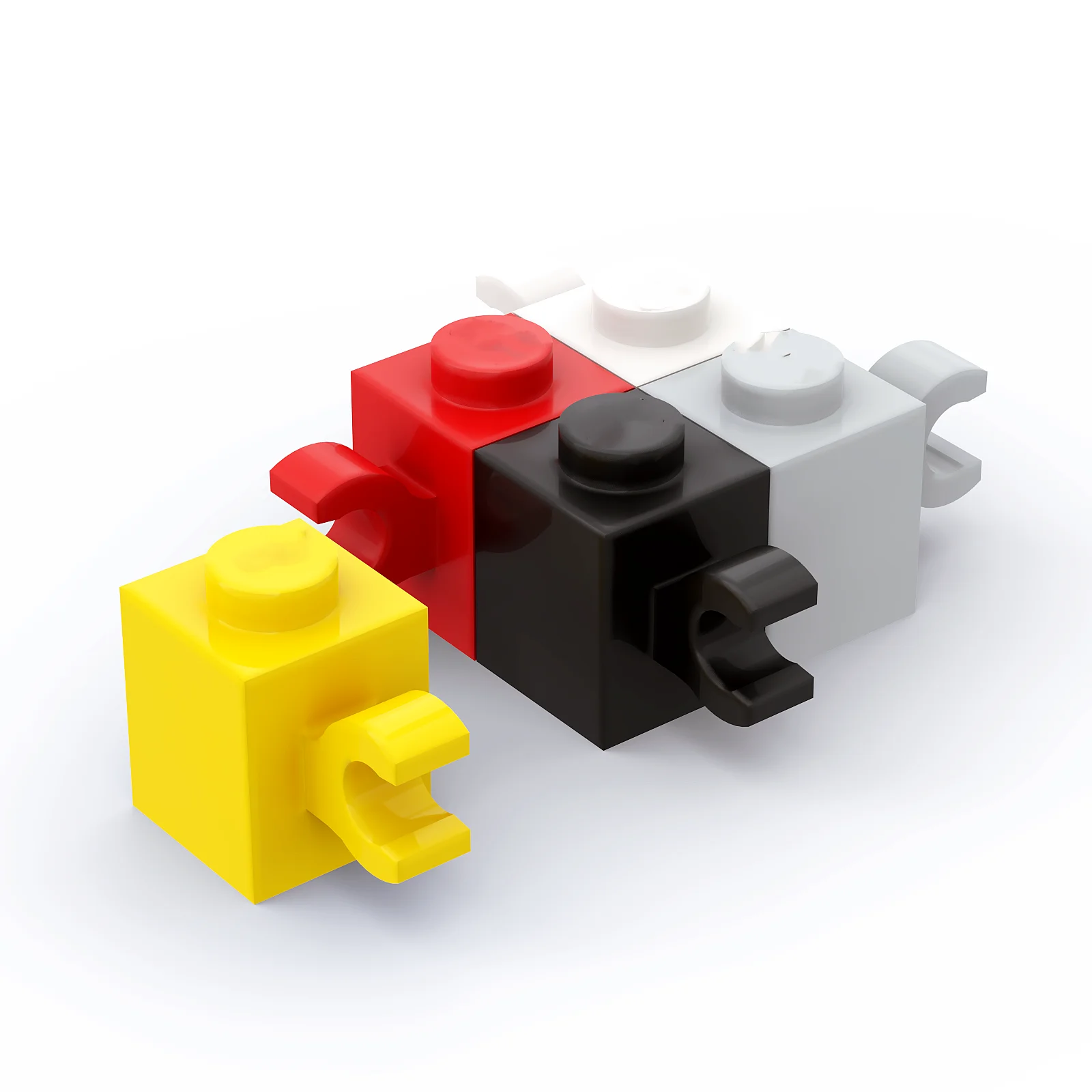 

1 Pcs Buildings Blocks 60476 Brick Special 1 x 1 with Clip Horizontal Compatible Bulk Modular GBC Toy For Technical MOC Set