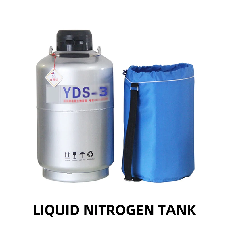 

Liquid Nitrogen Tank YDS-10 Liter Beauty Liquid Nitrogen Tank Smoking Machine Liquid Nitrogen Barrel Biological Container Freckl