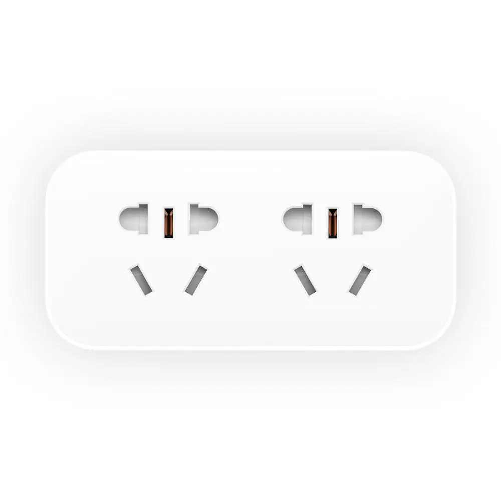 Новый оригинальный переходник для розетки питания Xiaomi Mijia 2 USB быстрая зарядка