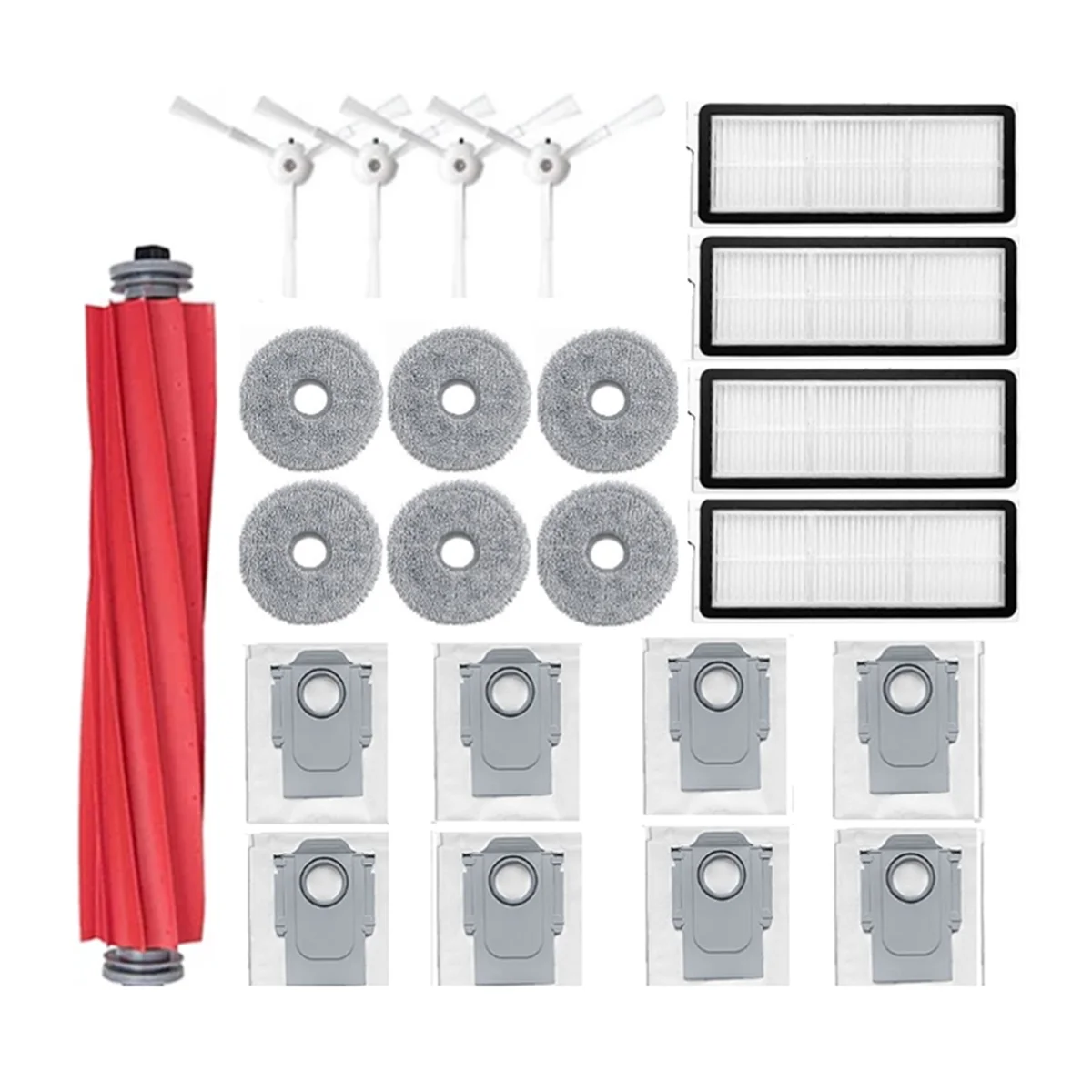 21 шт. запасная часть для робота-пылесоса Q MaxV/P10 Pro основная боковая щетка фильтр