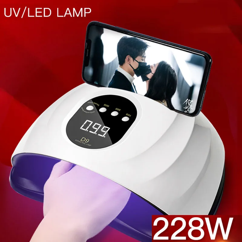 

SUN XMAX 64Lamp Beads UV LED Nail Lamp For Drying Nails Gel Polish Dryer With Motion Sensing Professional Lampe Manicure Salon