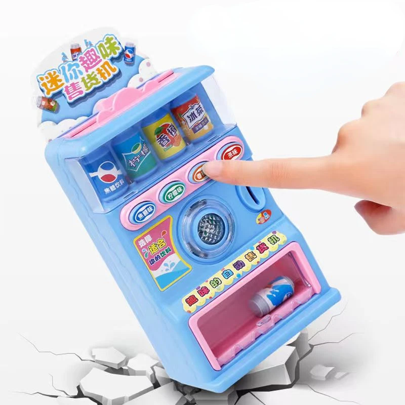 1 шт. детский игрушечный автомат для продажи напитков