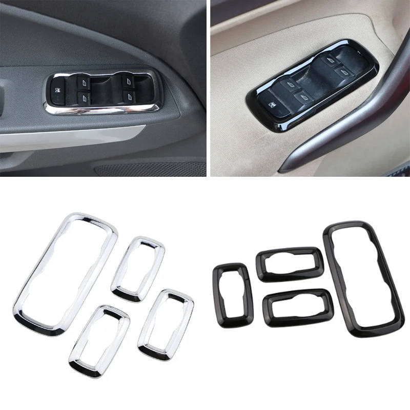 ABS хромированный стеклоподъемник переключатель декоративная панель Крышка