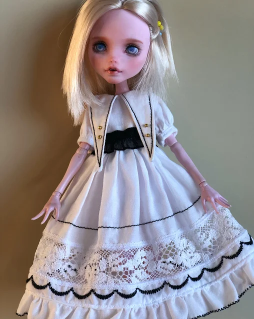 

Handmade Monstering High Doll Dressing Soft Casual Wear Handmade Clothes Outfit Doll Clothing Set Girl Playing House Toys