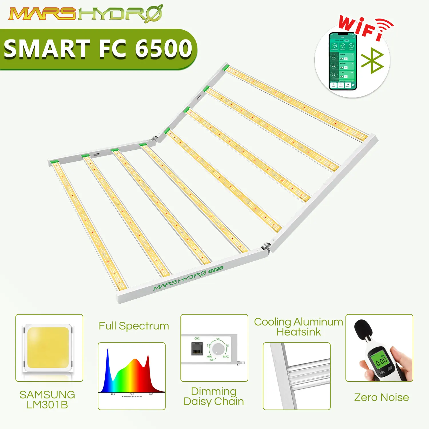 Full Spectrum Dimmable Commercial Farm Strip Light Veg And Flower
