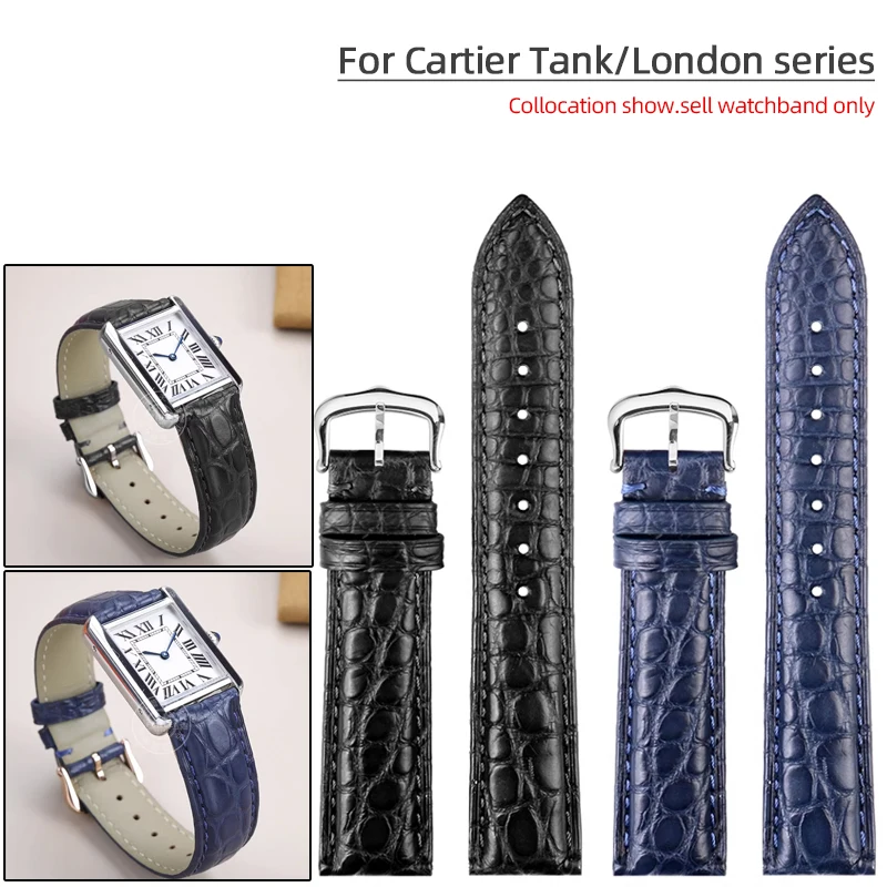 Ремешок из крокодиловой кожи для наручных часов