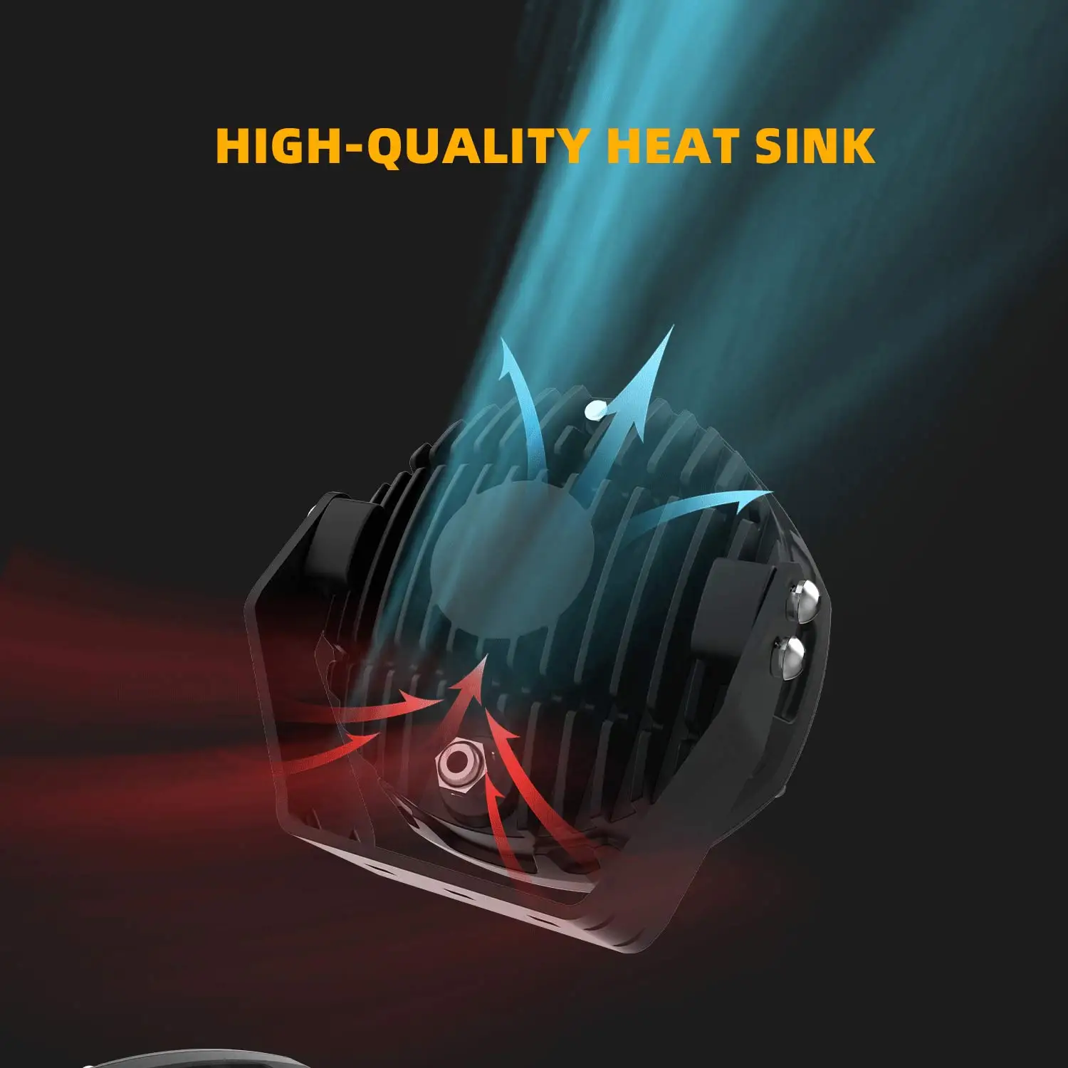 7-дюймовая штурмовая лодка 140 Вт искусственная работа супер яркий фонарь