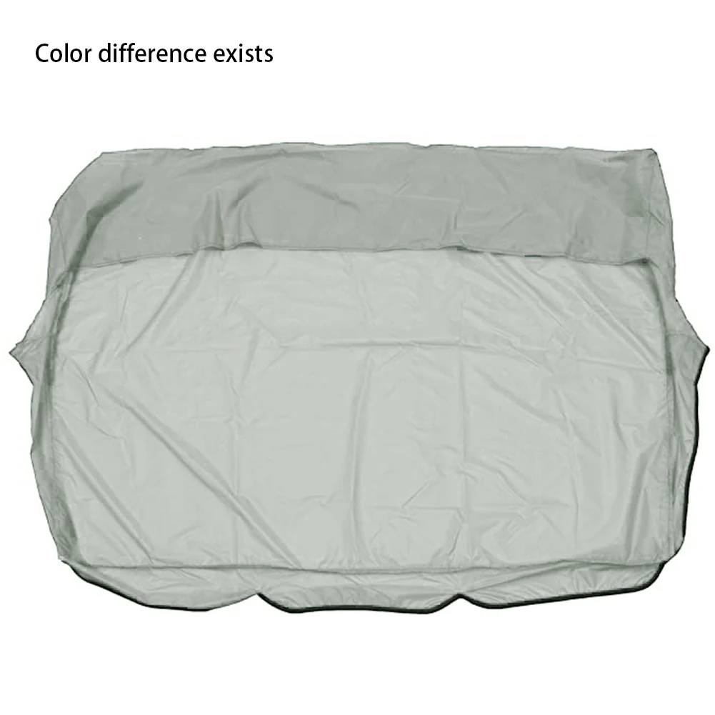

Outdoor Waterproof Dust Resistant Solid For 3 Seater Swing Seat Cover Anti UV Foldable Easy Clean Patio Garden Polyester Taffeta