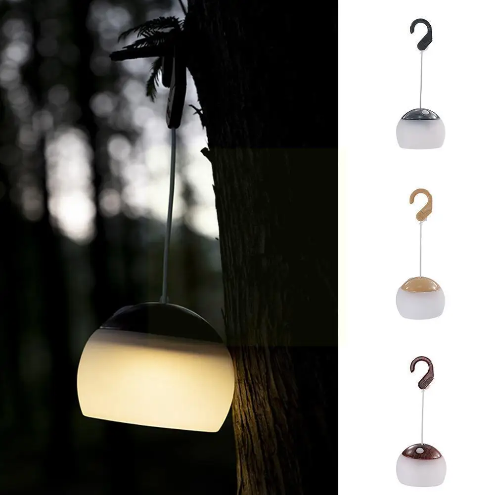 

Mini Portable Camping Tents Lights Led Atmosphere Lam Rechargeable Hanging Usb Outdoor Night Lamp Hiking F7a6
