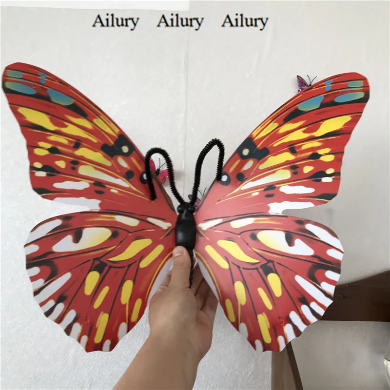 

40cm Single Layer 3D Butterfly Hollow Hanging Wedding Mall Stage Layout,Garden Outdoor Decoration