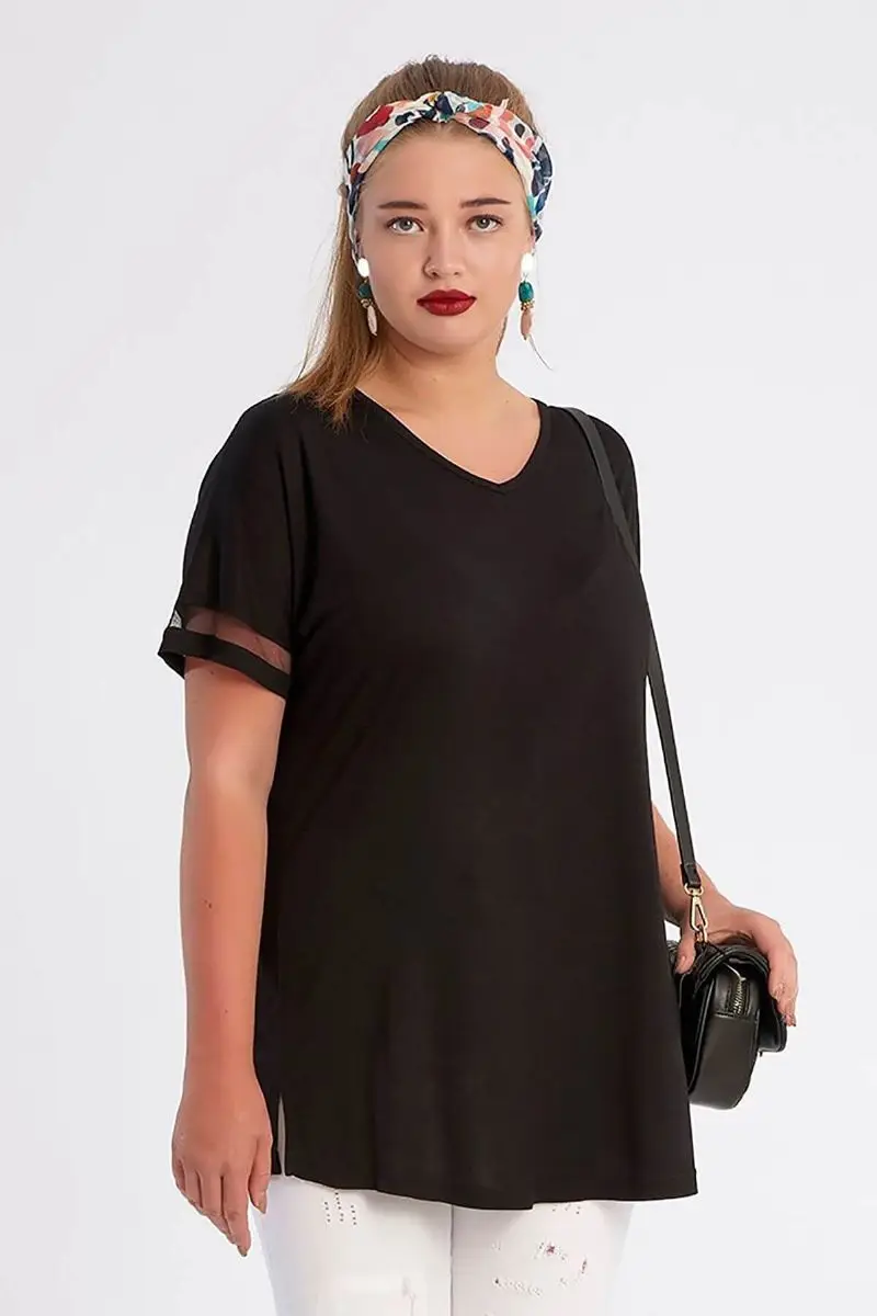 

Women's black window blouse 2008