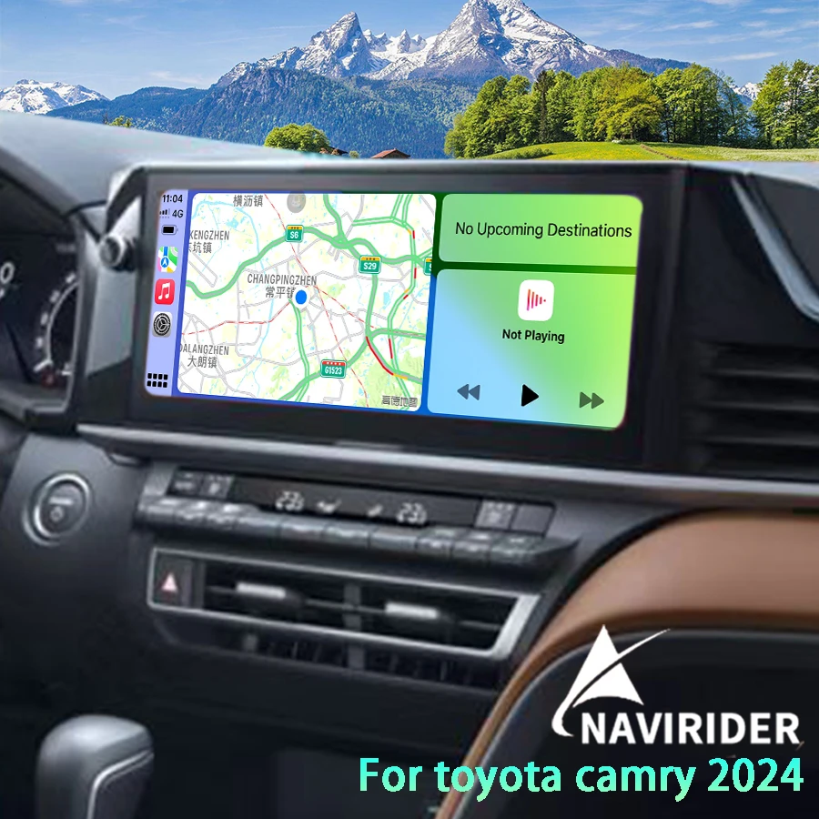 

12,3-дюймовый автомобильный экран Android, мультимедийный видеоплеер для Toyota Camry 2024, автомобильный радиоприемник CarPlay, авторадио, GPS, 4G, плеер HeadUnit