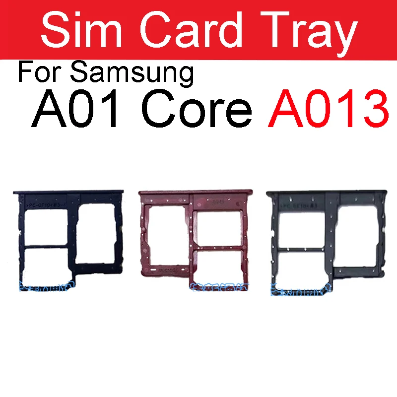 Лоток-адаптер для SIM-карты Samsung A01 Core A013 A013G A013F