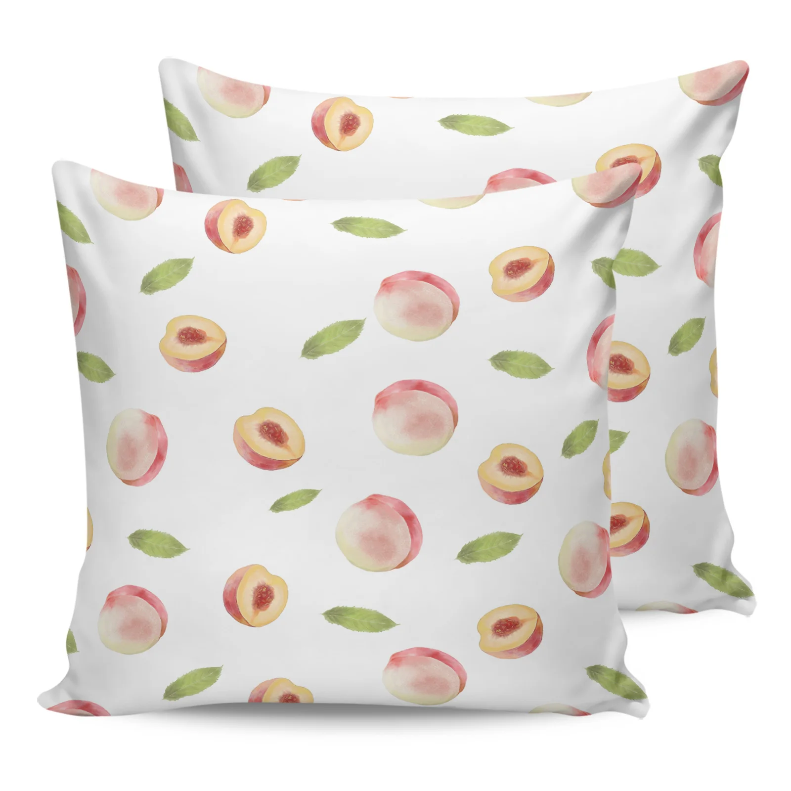 

Наволочка в виде персиков с принтом