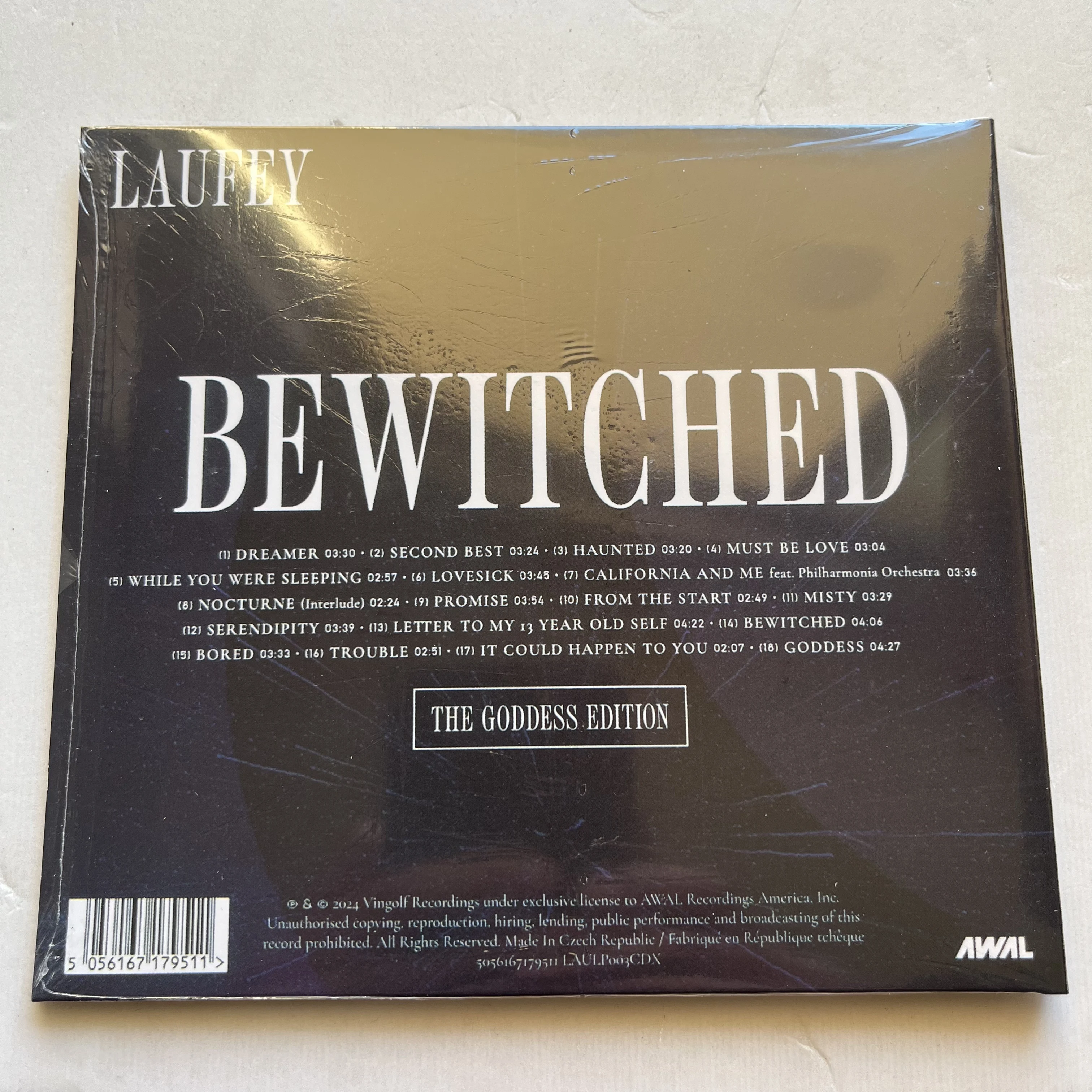 Jazz Laufey Lin Jonsdottir Музыкальный компакт-диск Bewitched Альбом Богиня Музыкальная запись Косплей Walkman Автомобиль Soundtracks Box Вечерние музыкальные подарки (art.: 3920cbafa225e) - 3920cbafa225e