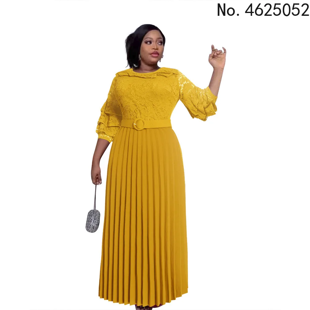 African Lace Dresses For Women 2022 Evening Party Dress Plus Size Robe Africaine Femme Africa Clothing Elegant Kaftan Maxi | Тематическая