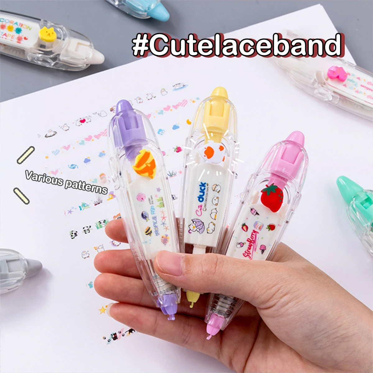 Kawaii Корректирующая Лента В Корейском Японском Стиле Декоративные Школьные