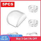 5 шт. глушитель, дверной ограничитель, пробойник, защита стен пола, глушитель, ограничитель, простая установка, дверная ручка, защита для безопасности детей