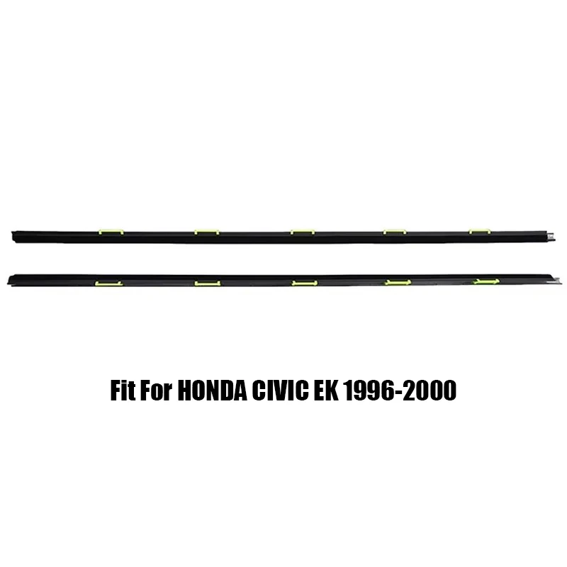 

Резиновая уплотнительная лента для оконного стекла автомобиля, водонепроницаемая нажимная лента, подходит для HONDA CIVIC EK 1991-2000 72410-S03-003, 72450-S03-003