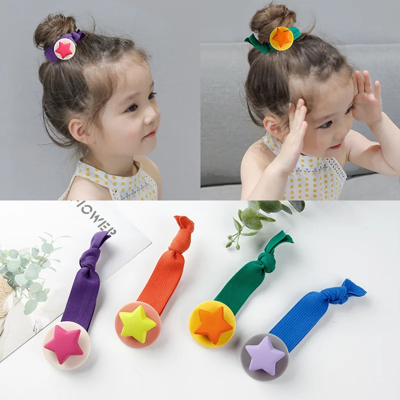 

Детская резинка для волос со звездами, в винтажном стиле