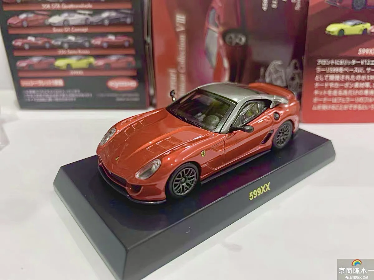 

Коллекция литой модельных украшений Kyosho Ferrari 599XX из сплава, 1:64