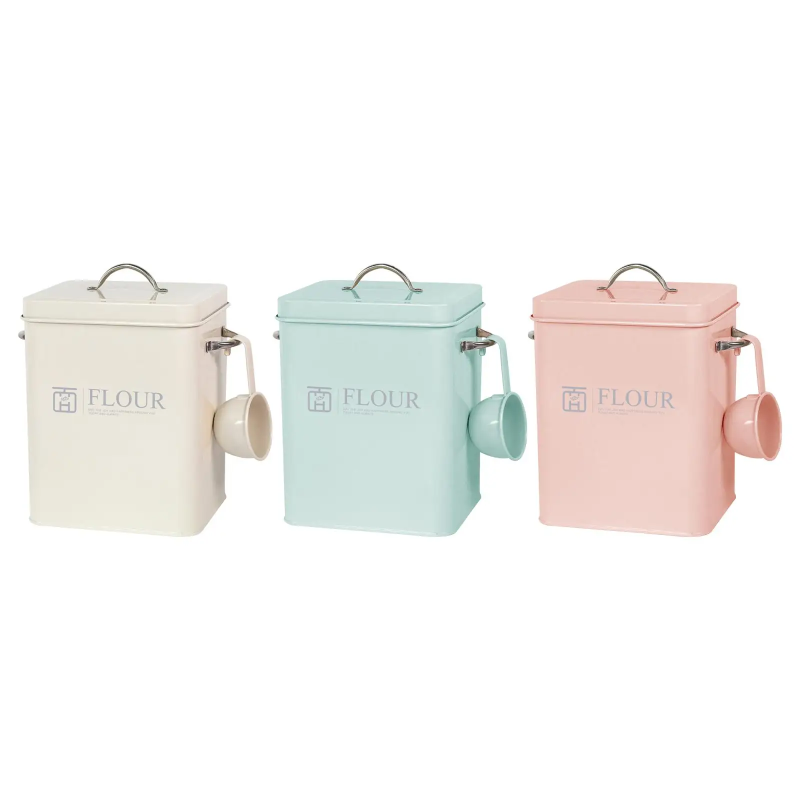 

Multipurpose Rice Storage Jar Dry Food Storage Boxes Jar Cookie Tins Food Container for Countertop Home