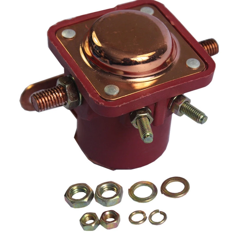 New Red Solenoid Relay 12V Heavy Duty For Ford Starter 1965 - 1986 E6ef 11001 Aa Sr550x Car Truck SW3 SNL135
