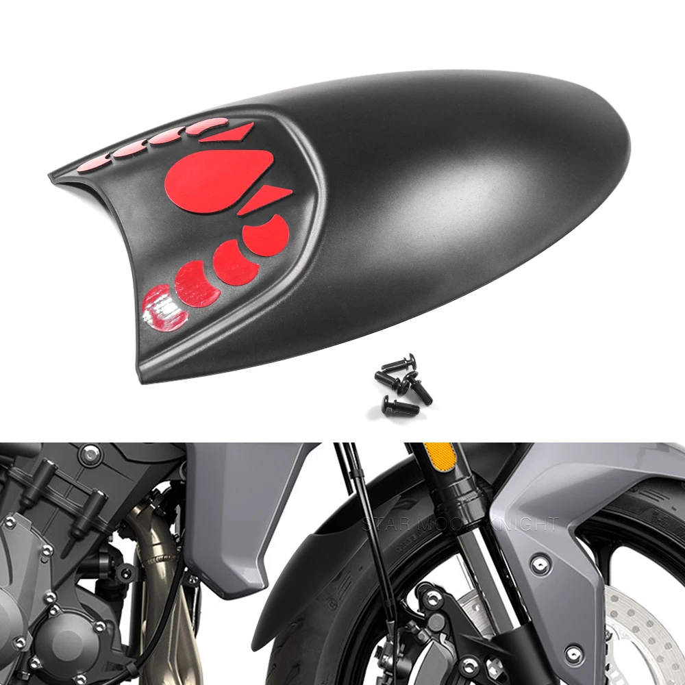 

For Tiger Sport 660 2022 2023 - Motorcycle Accessories Front Fender Mudguard Extender Extension