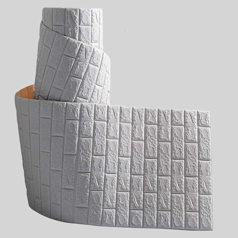 

3D Самоклеящиеся кирпичные обои, украшение для спальни, водостойкая пенная Настенная Наклейка для гостиной, кухни, декор для фона телевизора