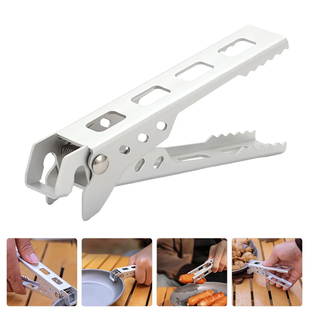 

Gripper Hot Pan Pot Tong Clamp Oven Plate Alloy Aluminum Lifter Tongs Retriever Bowl Bbq Pans Grabber Air Baking Microwave