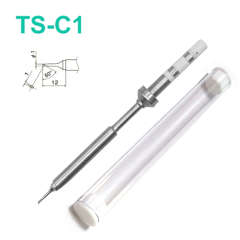 

TS100 Мини-сварочное жало в форме подковы TS-BC1 TS-BC2 TS-BC3 TS-C1 TS-C4 для TS100 TS101 T85 Pin64 Pinecil V1 V2