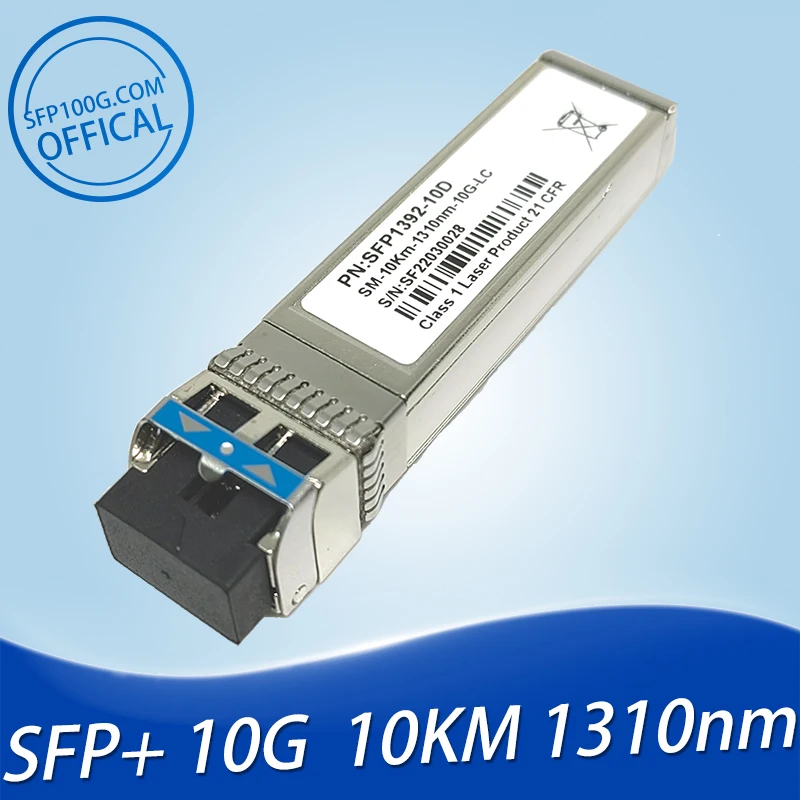 Cyan 280-0092-00 Dell 330-4328 331-5310 407-BBOP Extreme 10302 F5 Networks F5-UPG-SFP+-LR-R 10GBASE-LR 1310nm 10km Transceiver