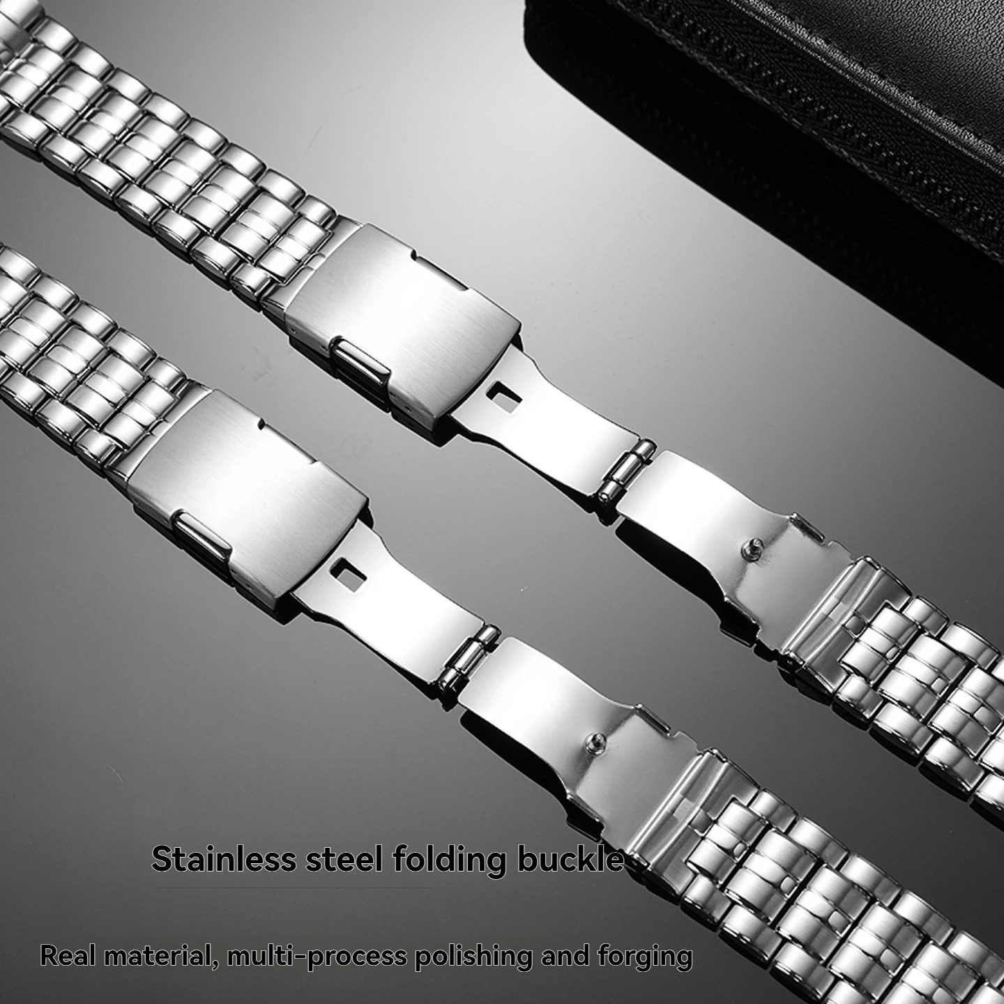 Фото Стальной ремешок с изогнутым интерфейсом 23 мм для Citizen Photokinetics CB0011-69L CB0180/0010, ремешок для часов из нержавеющей стали, мужские браслеты №5