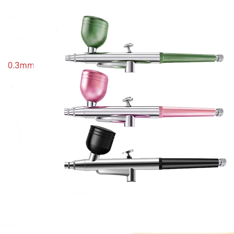 Аэрограф пистолет-распылитель для ногтевого дизайна маникюра рисования тортов