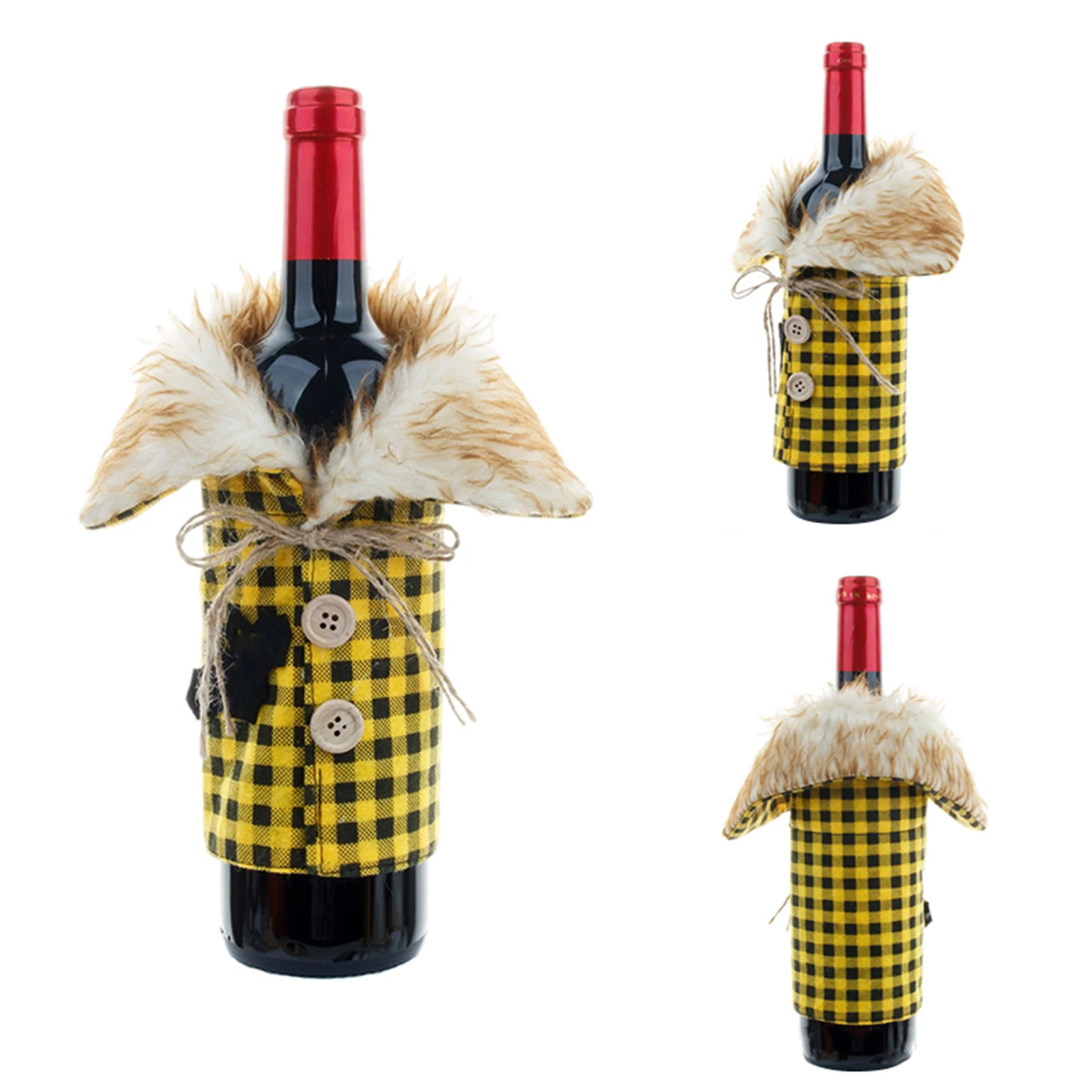 

Чехлы для винных бутылок на Хэллоуин, Декор, Подарочная сумка для вина на Хэллоуин, аксессуары для Хэллоуина