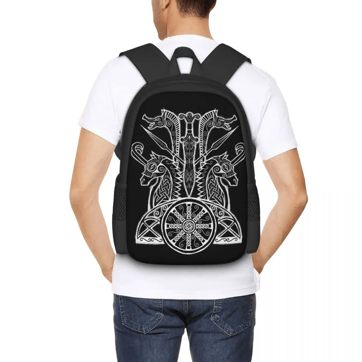 Celtic War Machine Backpack for Girls Boys Travel RucksackBackpacks for Teenage school bag