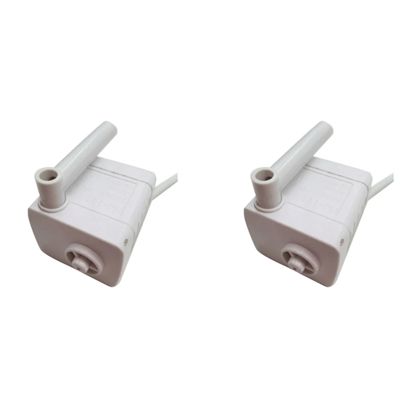 

2X 5V Water Pump Fish Tank Replacement Submersible Pump Super Silent Multifunctional DIY Circulating Filter Pump