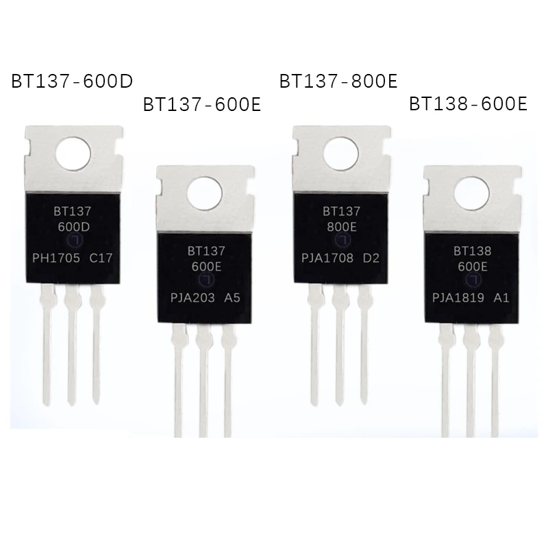 

1PCS BT137-600E BT137-600D BT137-800E BT138-600E