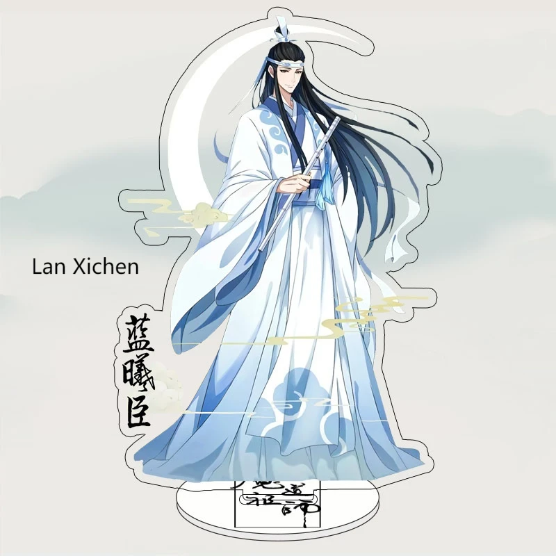 10 см Mo Dao Zu Shi аниме акриловая подставка модель игрушки Wei Wuxian Lan Wangji Jin Guangyao фигурки