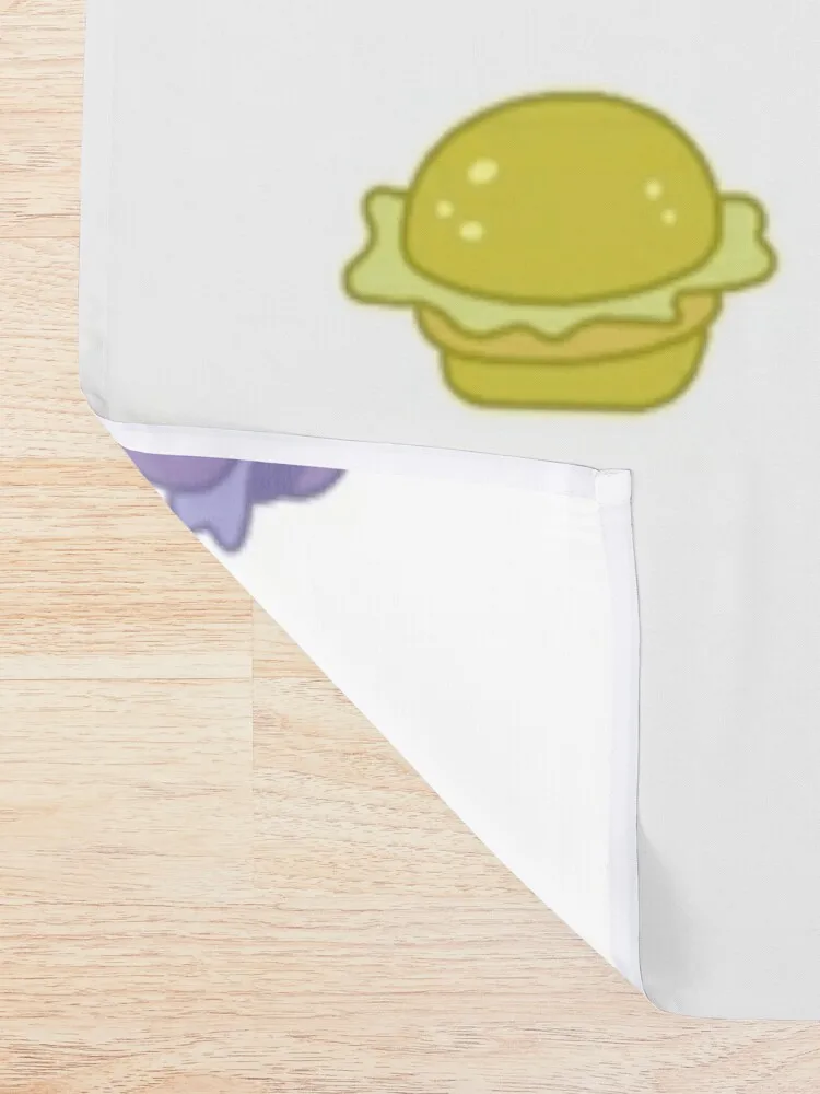 Красивый набор наклеек для бургеру занавеска душа в ванной водонепроницаемая