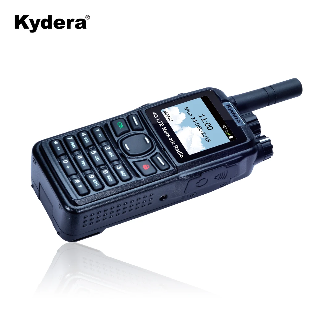 

Kydera mobile phone with long distance woki toki telephone portable LTE-880G 4g android radio with sim card