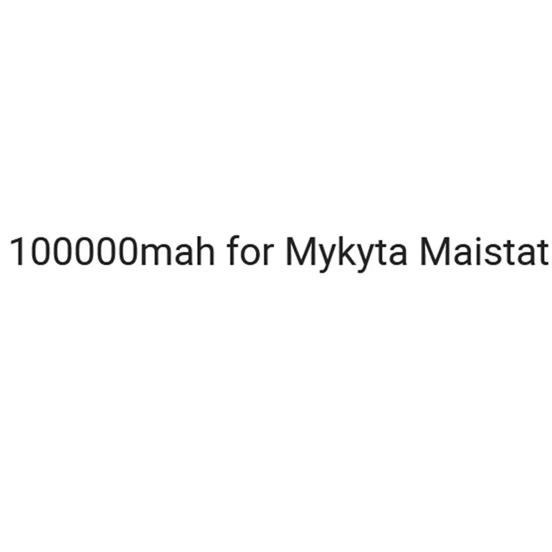 

100000mah для Mykyta Maistat