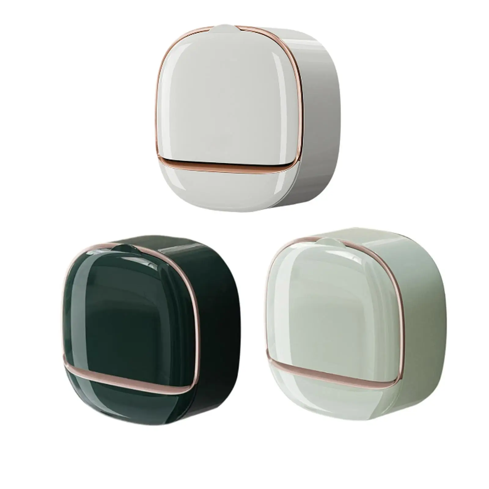 Настенный держатель для мыла с дренажным контейнером водонепроницаемый чехол