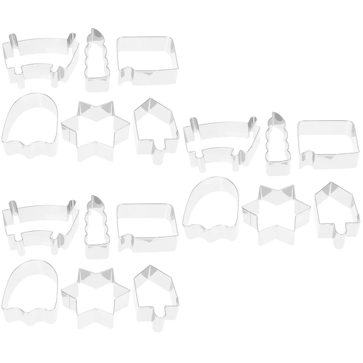 

18 Hanukkah Cookie Metal Cookie Molds Biscuit Molds Metal Cookie