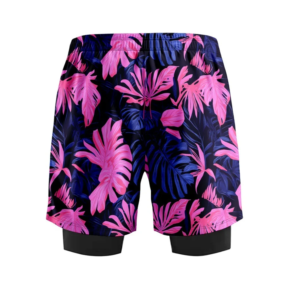 SOSHIRL Полиэстер Пляжные шорты 8XL