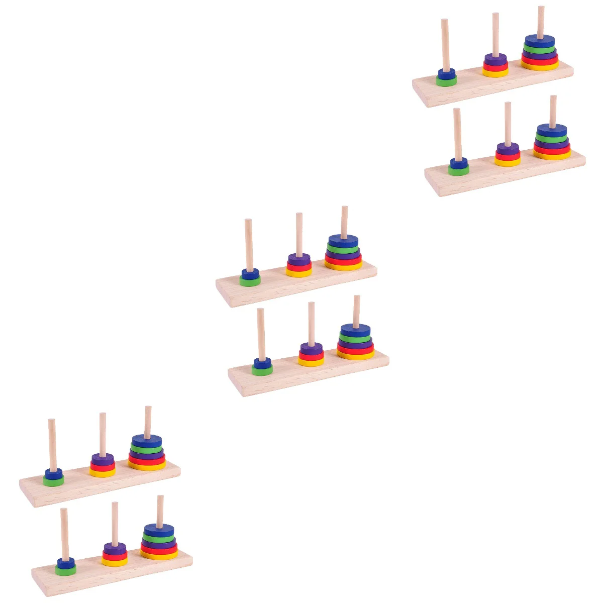 

3x логическое мышление, деревянная логика, деревянные штабелируемые кольца для малышей, деревянные кольца, детский подарок на день рождения