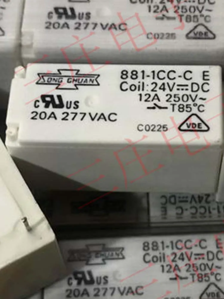 

Реле 24В 881-1CC-C 24VDC 5pins